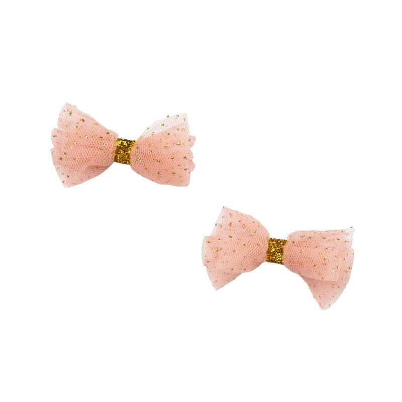 Pretty In Pink Glitter Bows image number 1