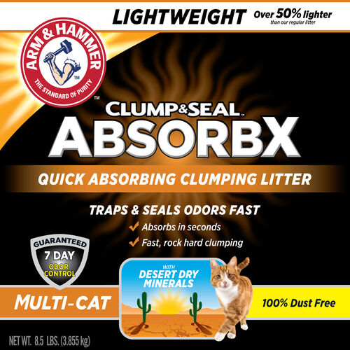 Clump & Seal Absorbx Multi Cat Litter