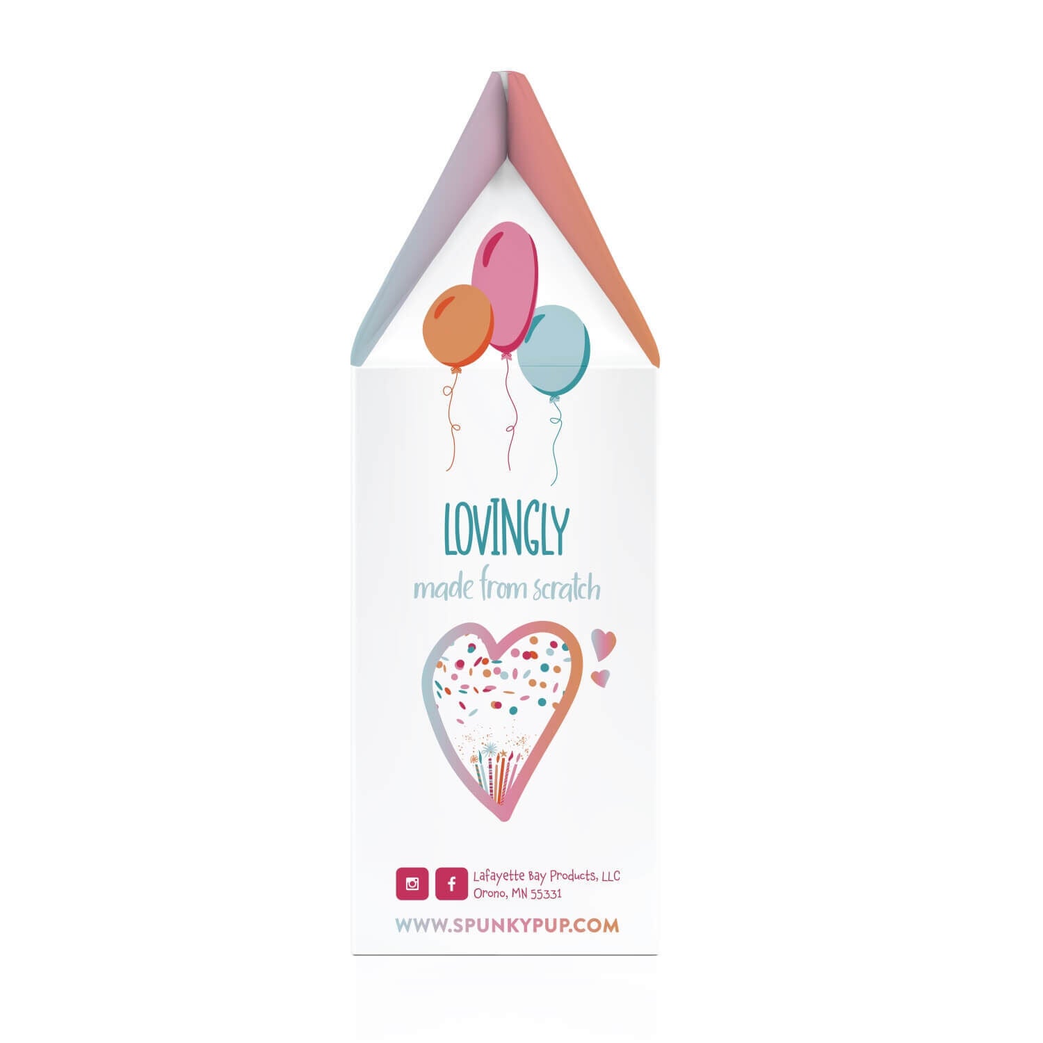 Spunky Pup Bake At Home Celebration Cookies Carob Chip Dog Treats