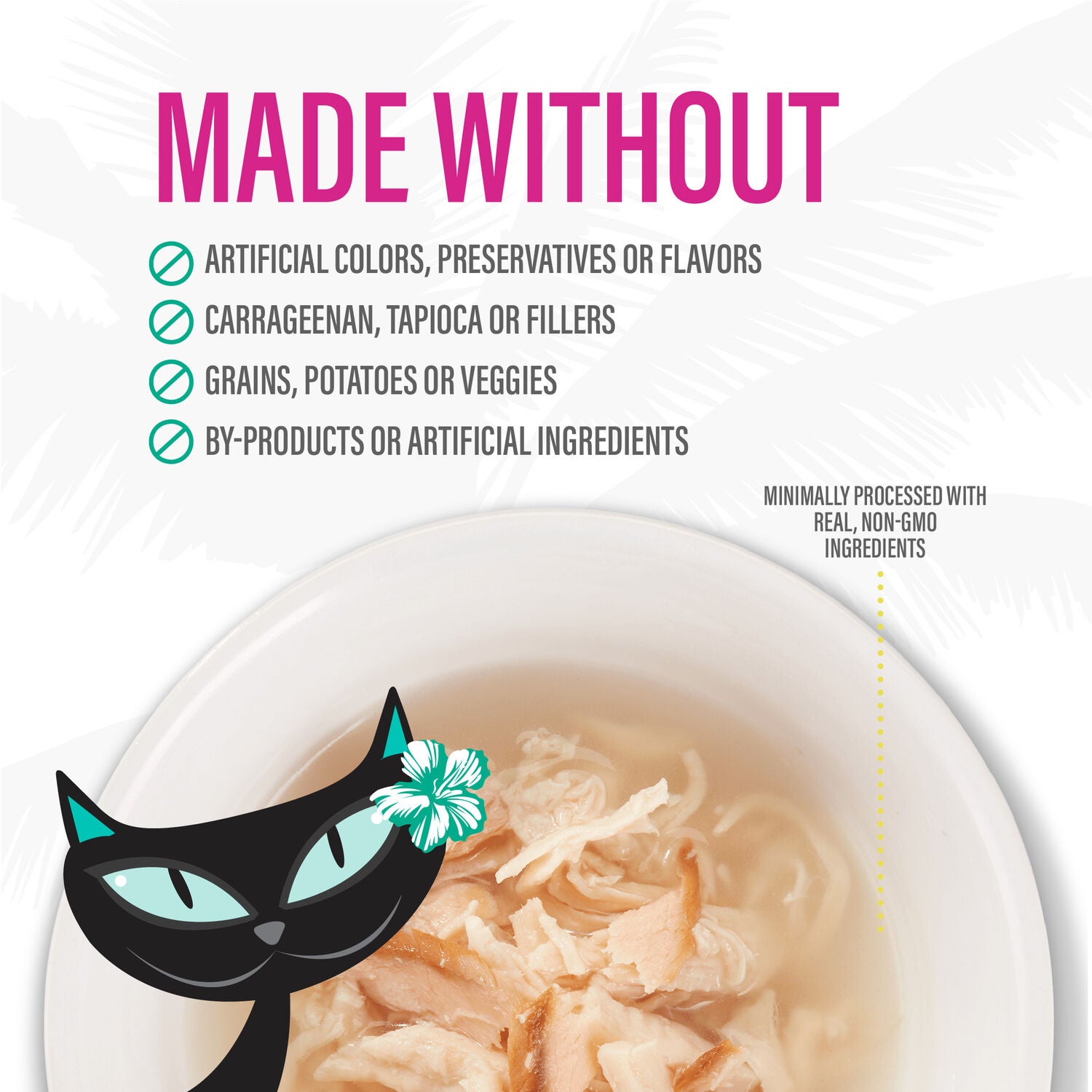 Tiki Cat Born Carnivore Complements High Protein Wet Cat Food Topper, Variety Pack 2.1-Oz Pouch (12 Count)
