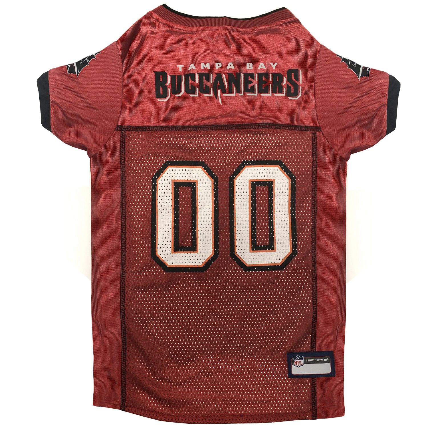 Pets First Tampa Bay Buccaneers Mesh Dog Football Jersey, Extra Large