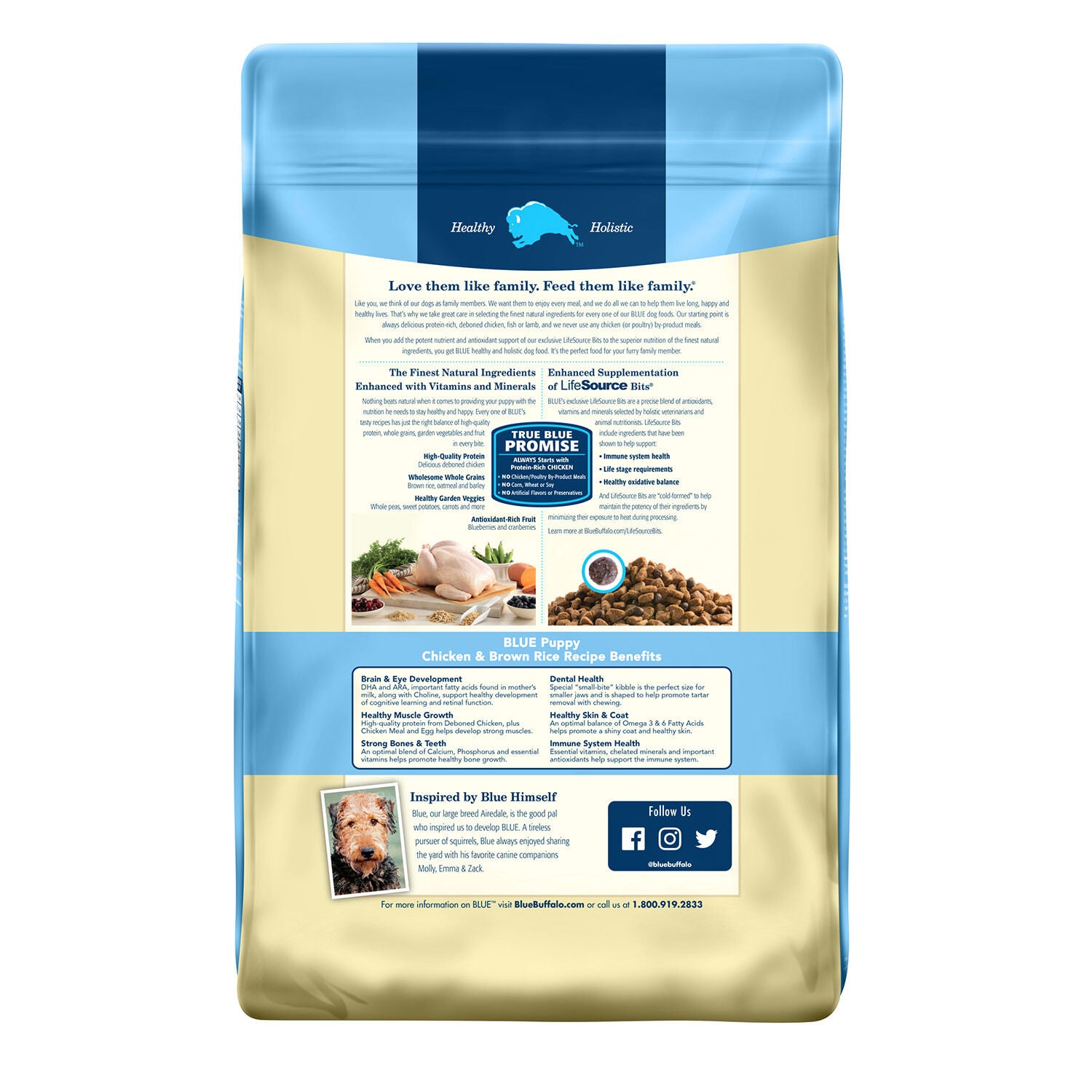 Blue Buffalo Life Protection Puppy Dog Food Pet Supermarket