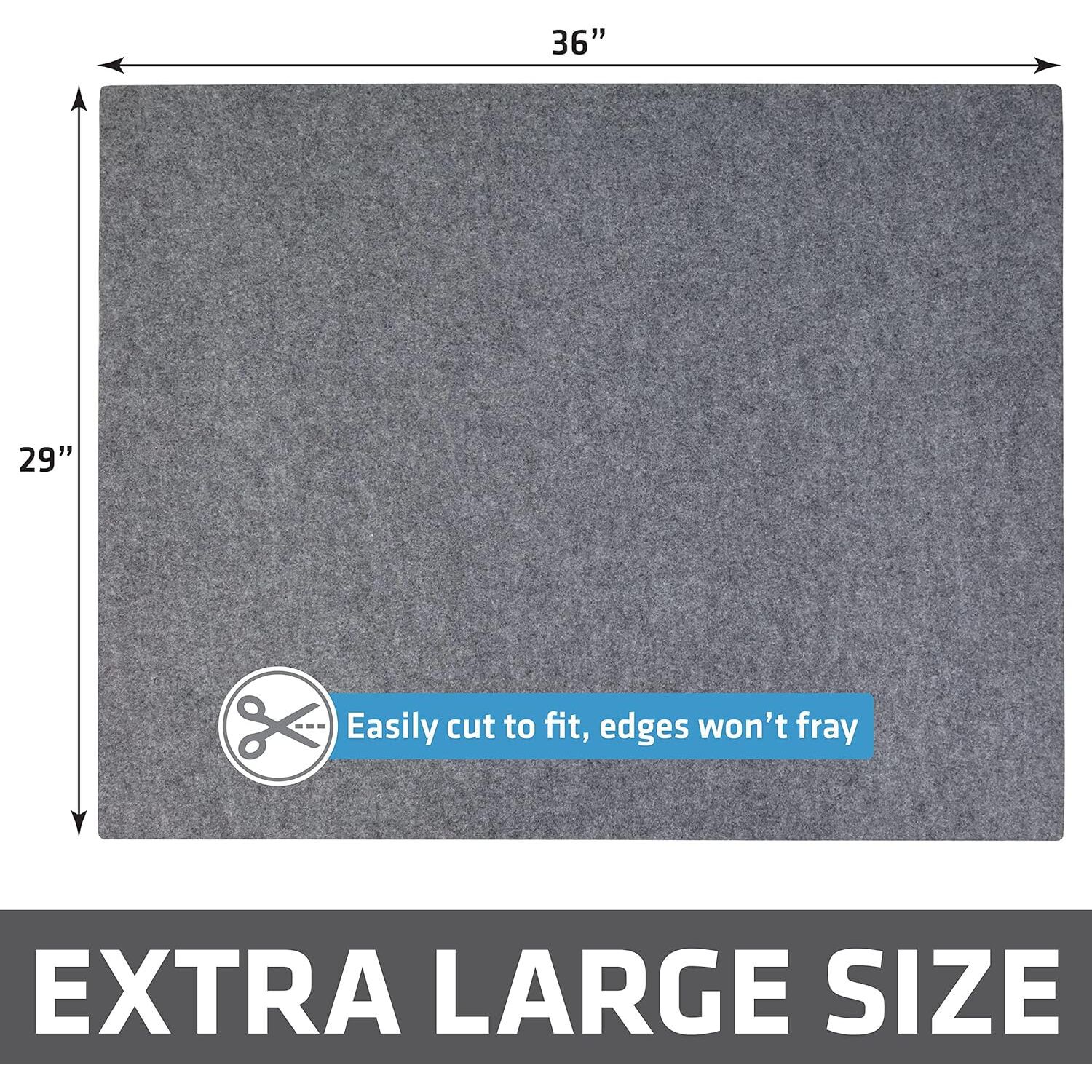 Drymate Original Xl Cat Litter Mat, Savannah Grey, 29" X 36"
