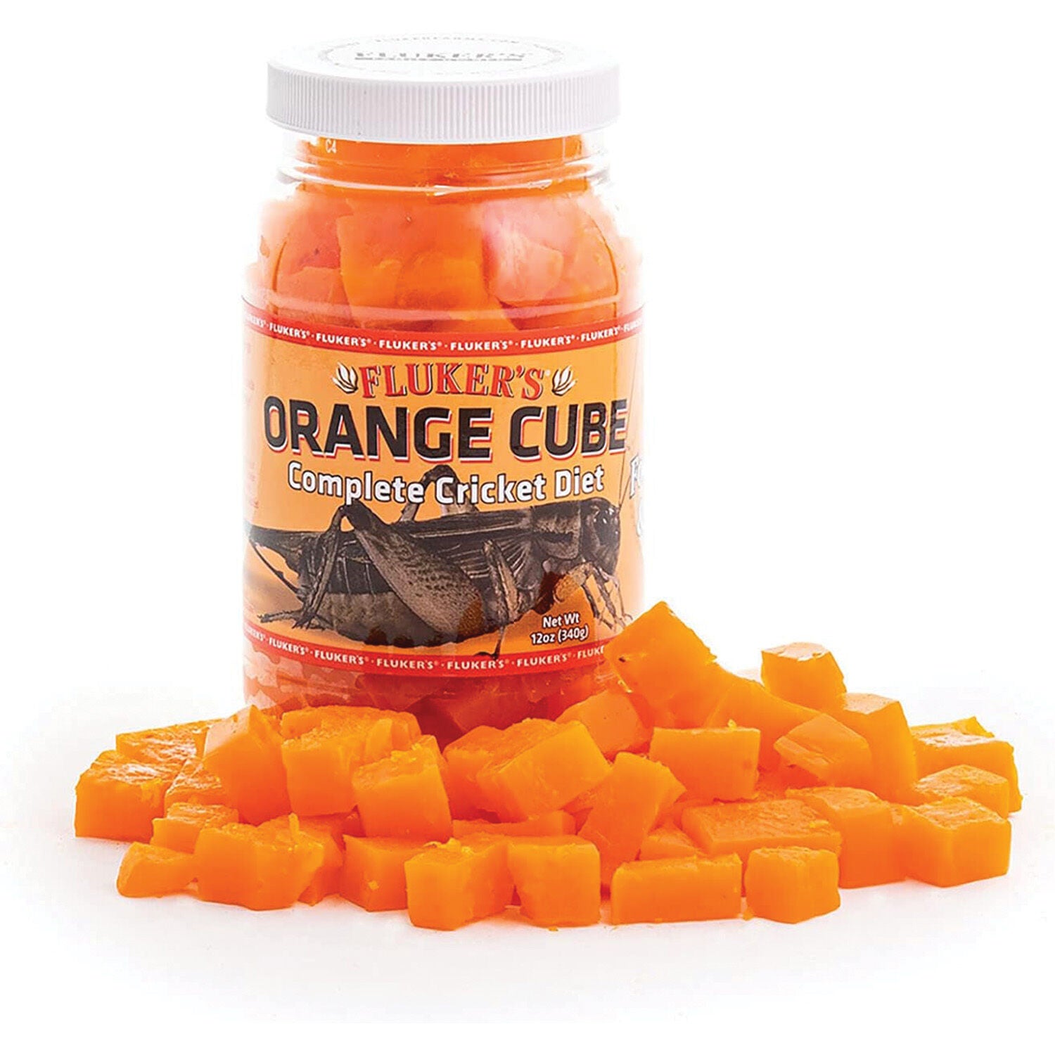 Fluker's Orange Cube Complete Cricket Diet Cricket Food