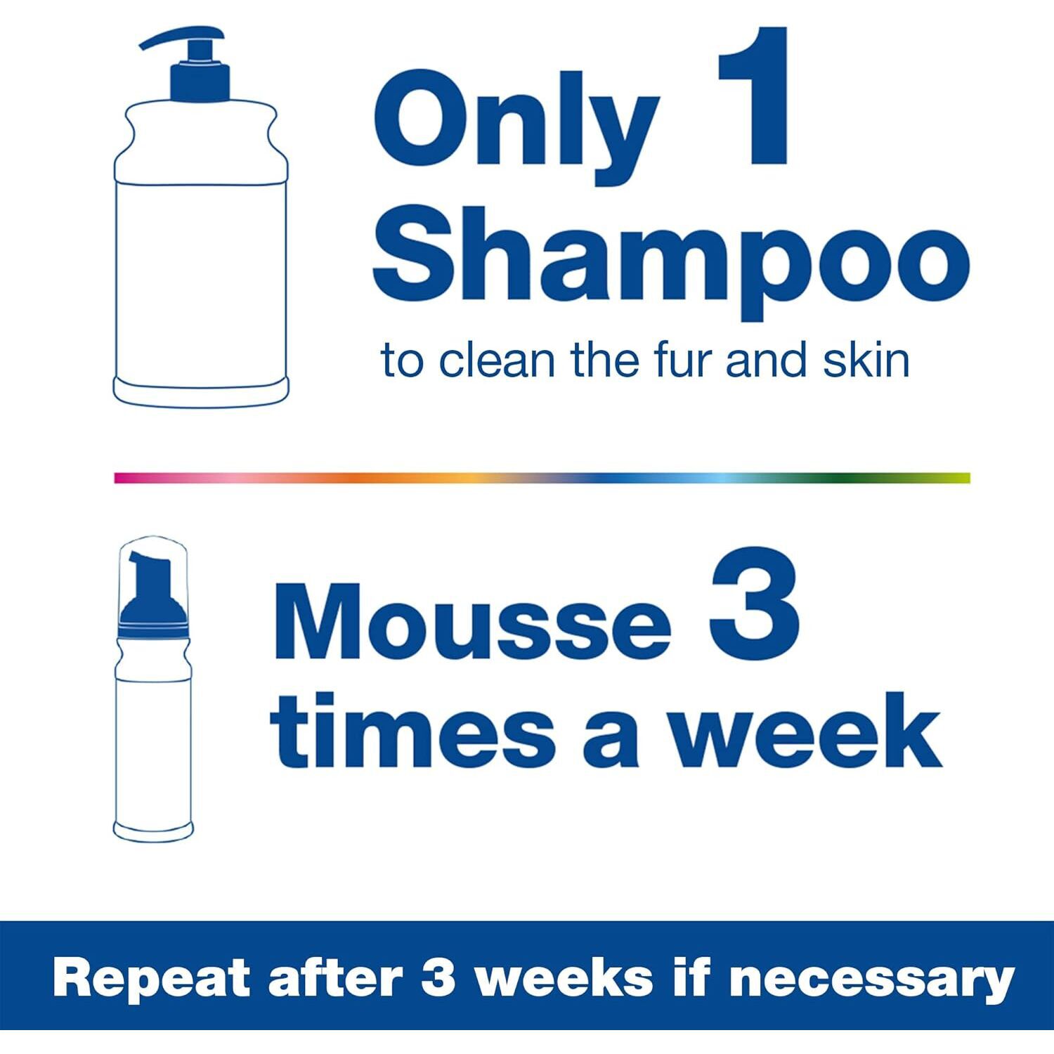 Douxo S3 Pyo Antiseptic Antifungal Chlorhexidine Dog Mousse, 5.1-Oz Bottle