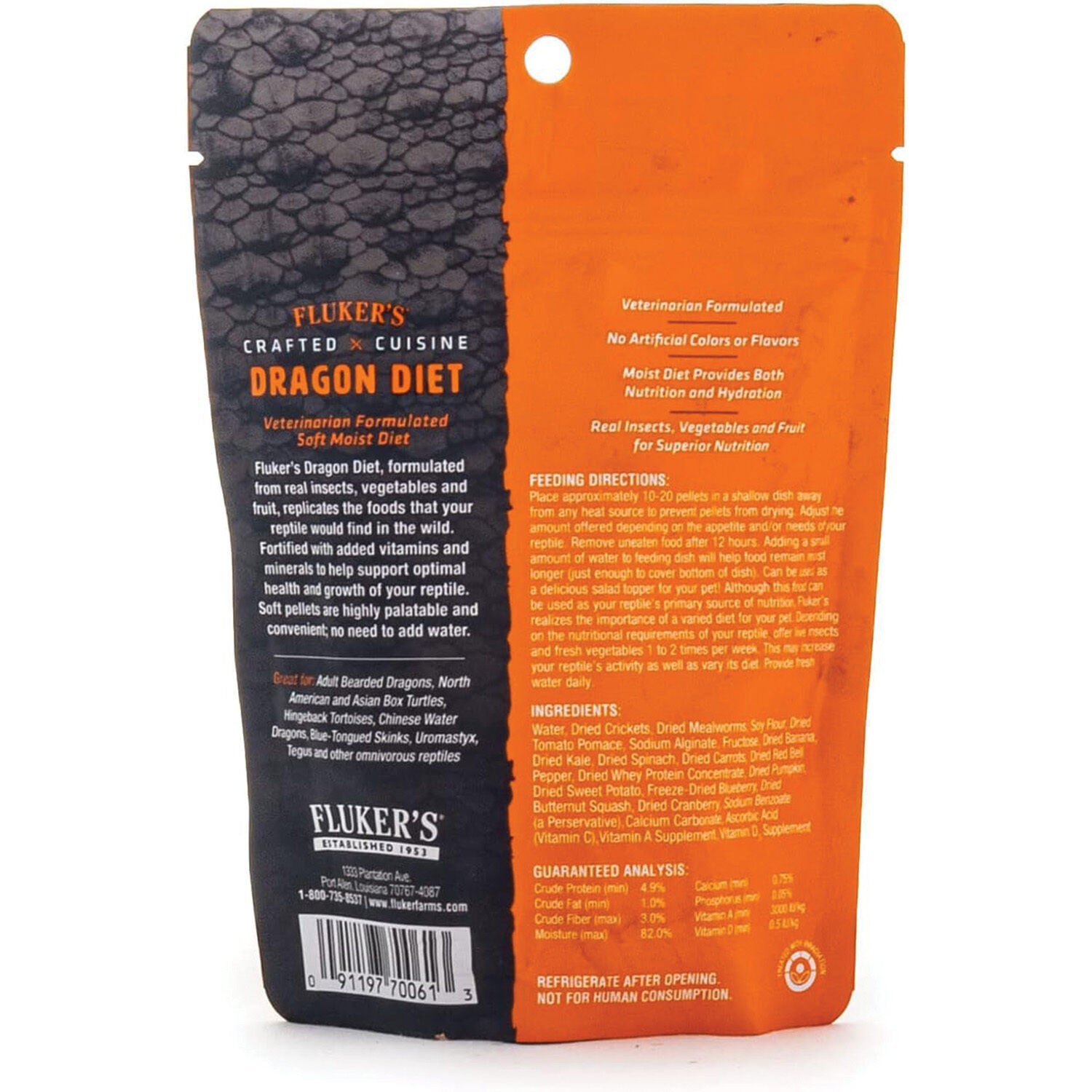 Fluker's Crafted Cuisine Adult Bearded Dragon Food