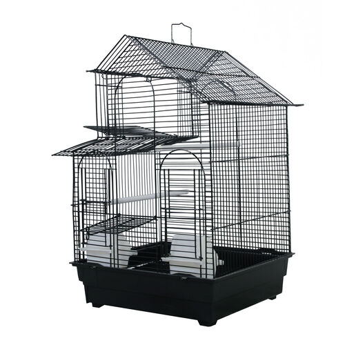 House Top Cage Black