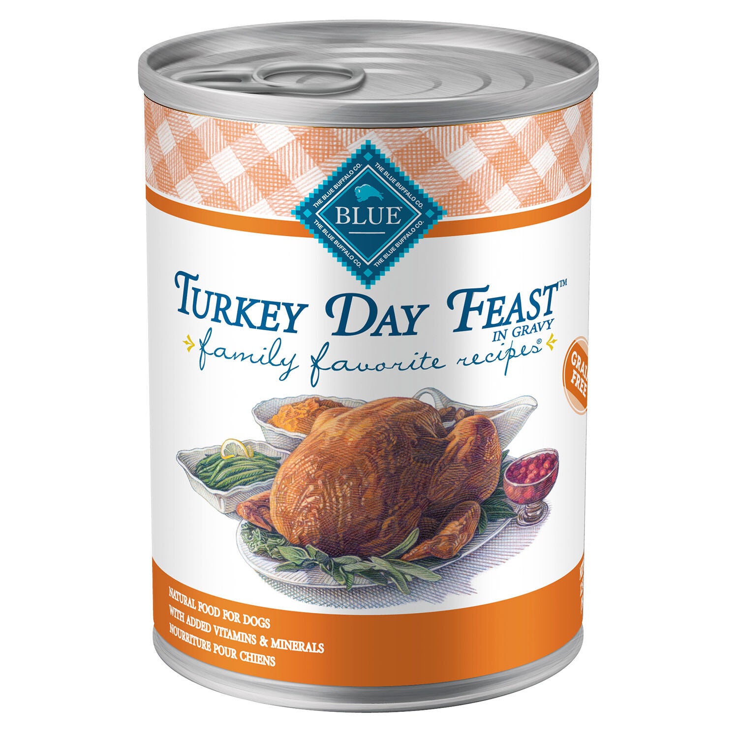 Blue Buffalo Family Favorite Recipes Turkey Day Feast Dog Food