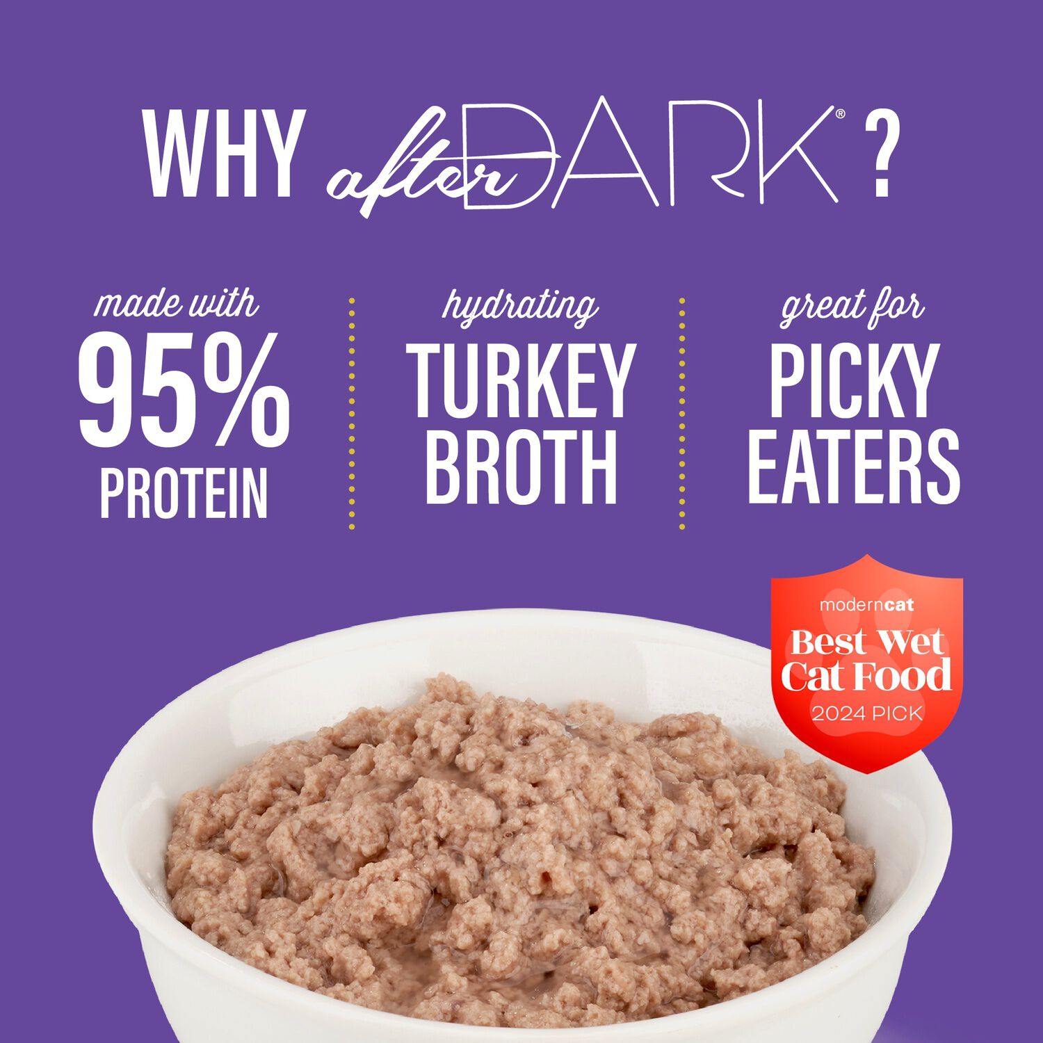Tiki Cat After Dark Pate Wet Cat Food, Turkey & Turkey Liver, 3 Oz. Can