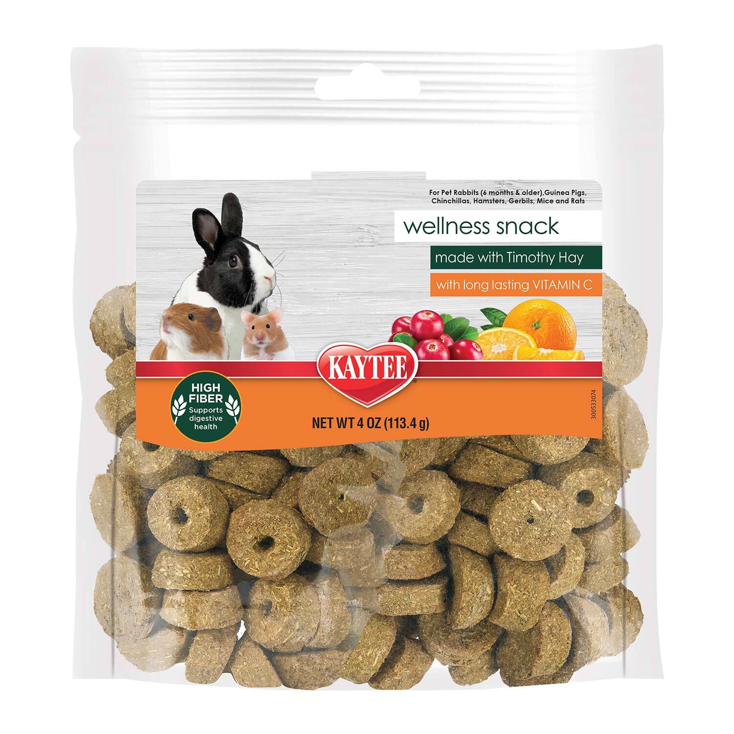 Kaytee Baked Wellness Snacks With Vitamin C Small Animal Treat