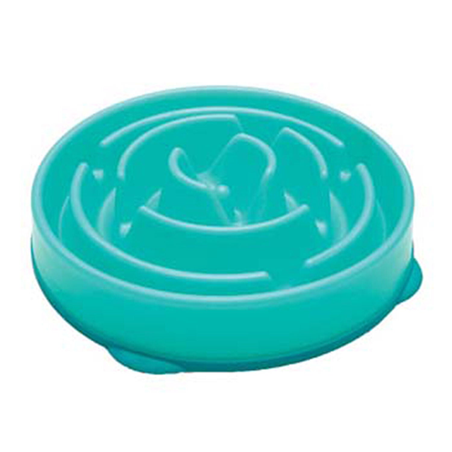 Outward Hound Slo-Bowl Slow Feeder Bowl, Teal