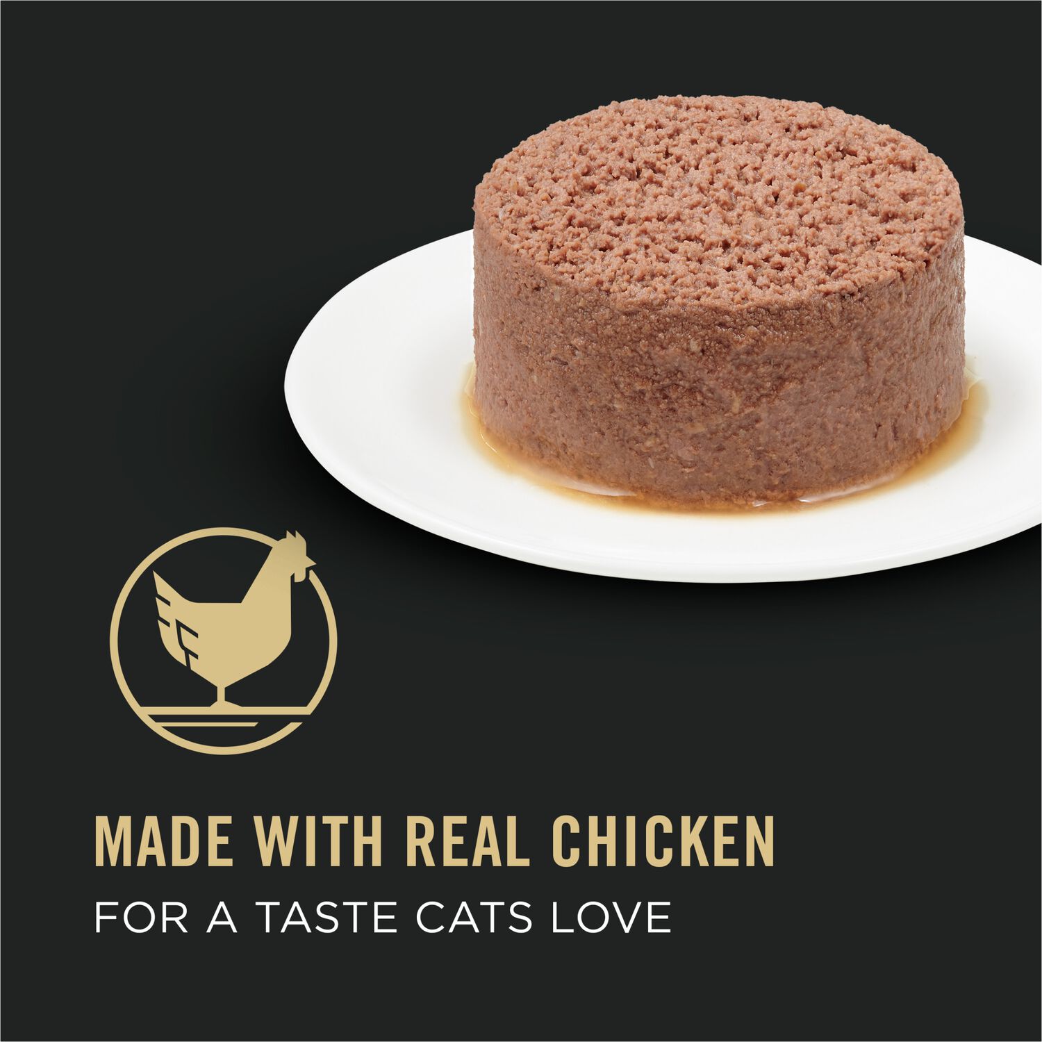 Purina Pro Plan Sensitive Skin And Stomach Chicken Entr&eacute;e Pate Wet Cat Food, 3-Oz - 24 Pack