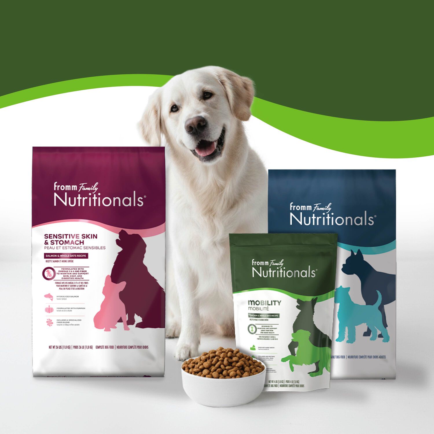 Fromm Nutritionals Mobility Chicken & Whole Oats Adult Dry Dog Food, 26-Lb Bag