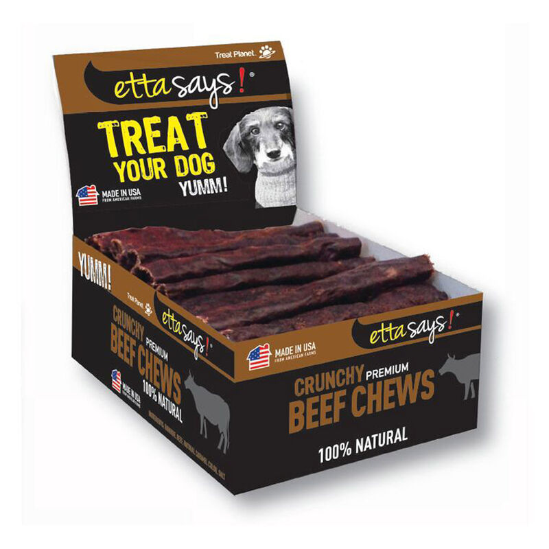 Crunchy Beef Chews Dog Treat image number 1