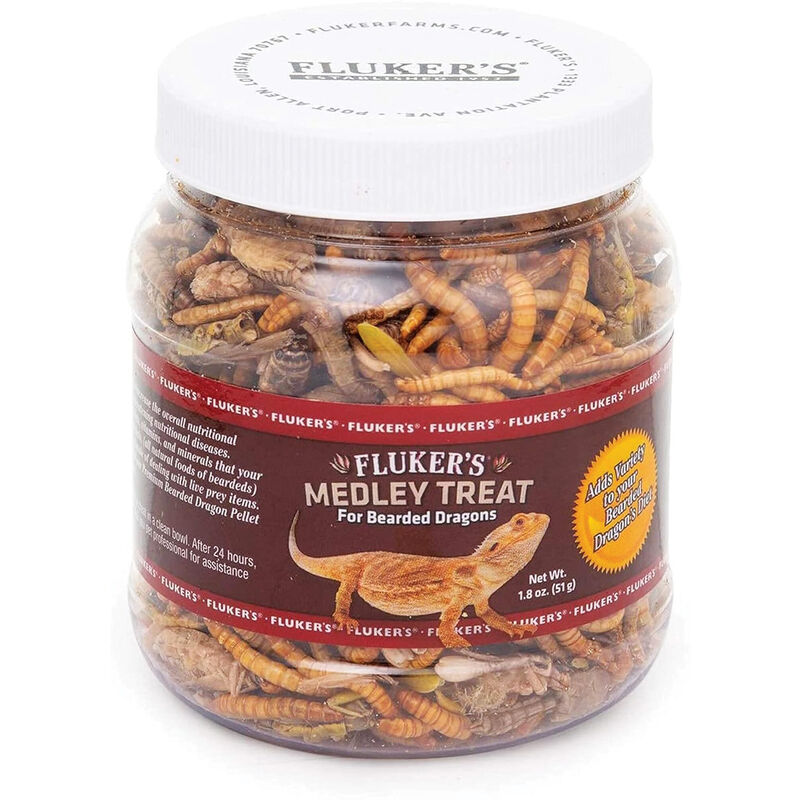 Medley Treat For Bearded Dragons Reptile Food image number 1