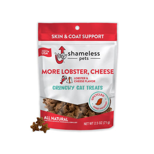 Shameless Pets More Lobster & Cheese Crunchy Cat Treats