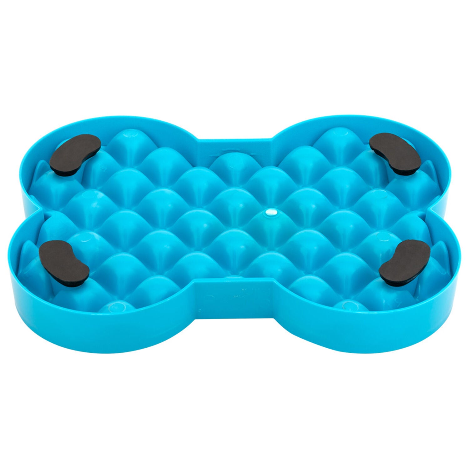 Lickimat Slodog Lickmat & Slow Feeder Small Dog Bowl - Turquoise