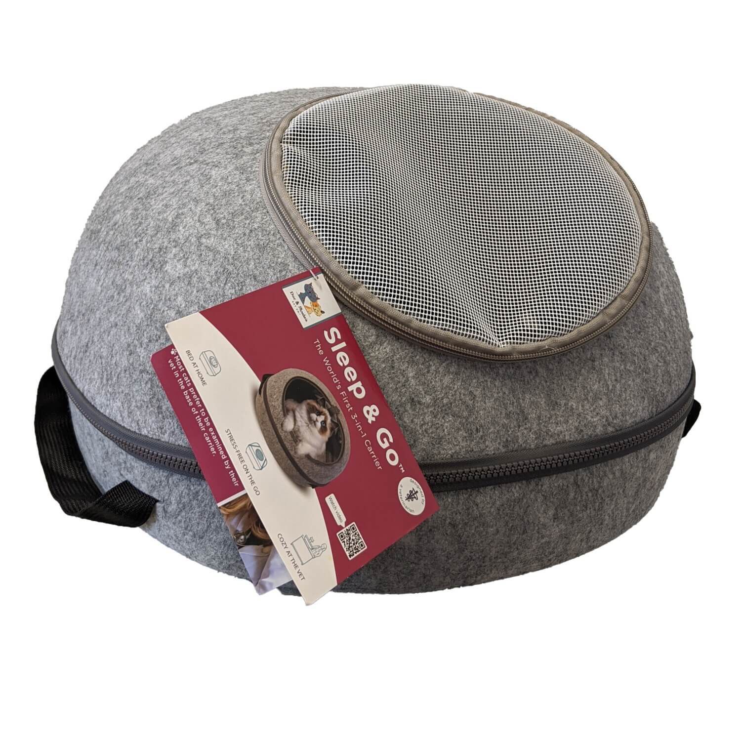 Doc & Phoebe's 3 In 1 Sleep & Go Cat Carrier