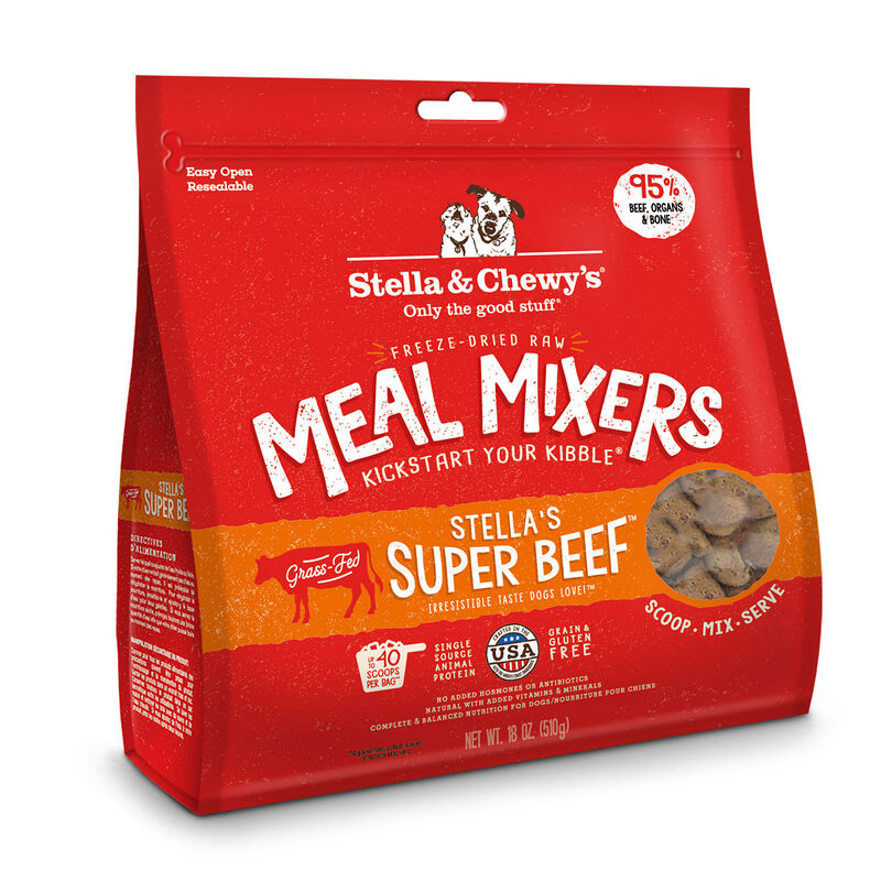 Freeze Dried Stella'S Super Beef Meal Mixers Dog Food image number 1