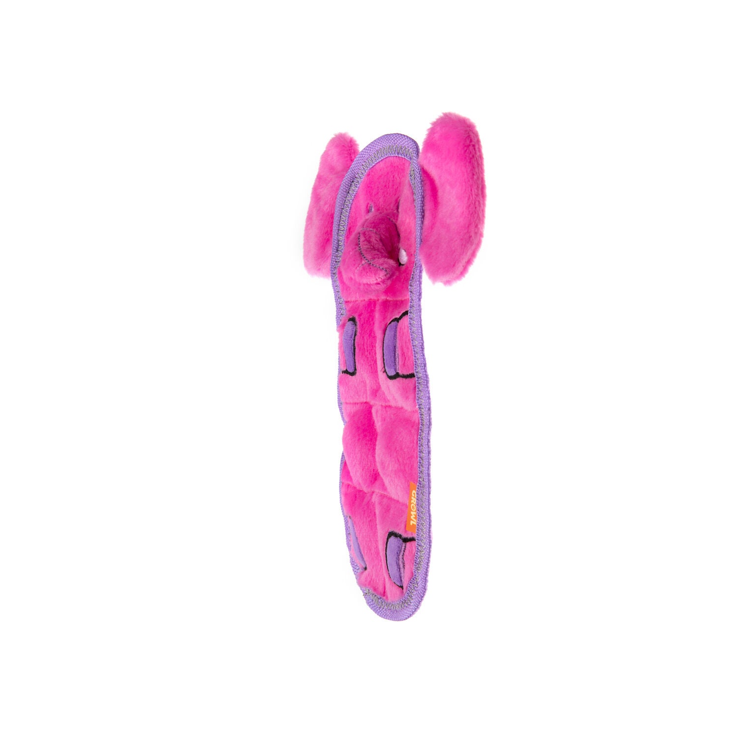 Growl Zoo Matz Ella The Elephant Squeaky Dog Toy, 9.5"