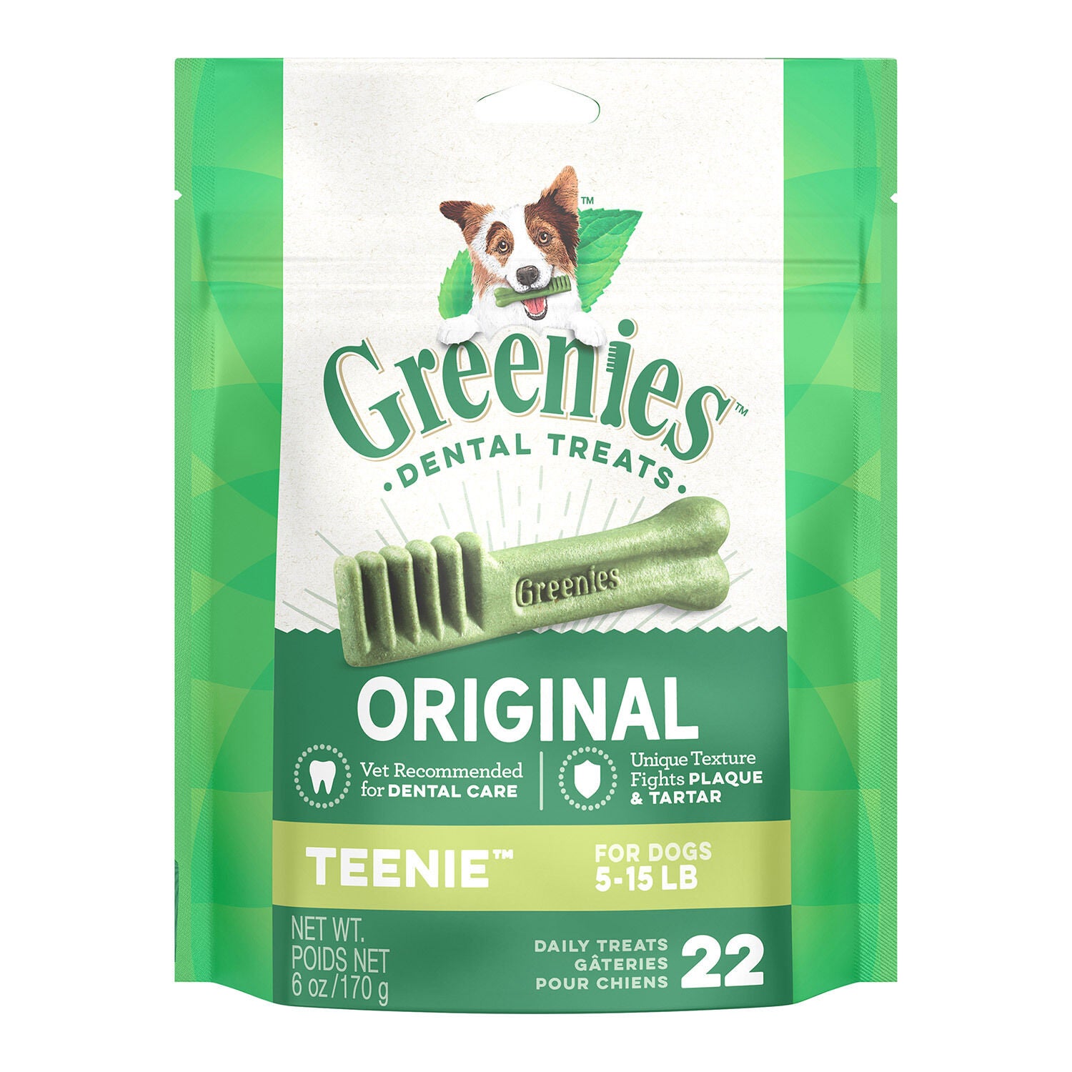 Greenies Original Adult Dog Dental Treats, Teenie, 192Ct