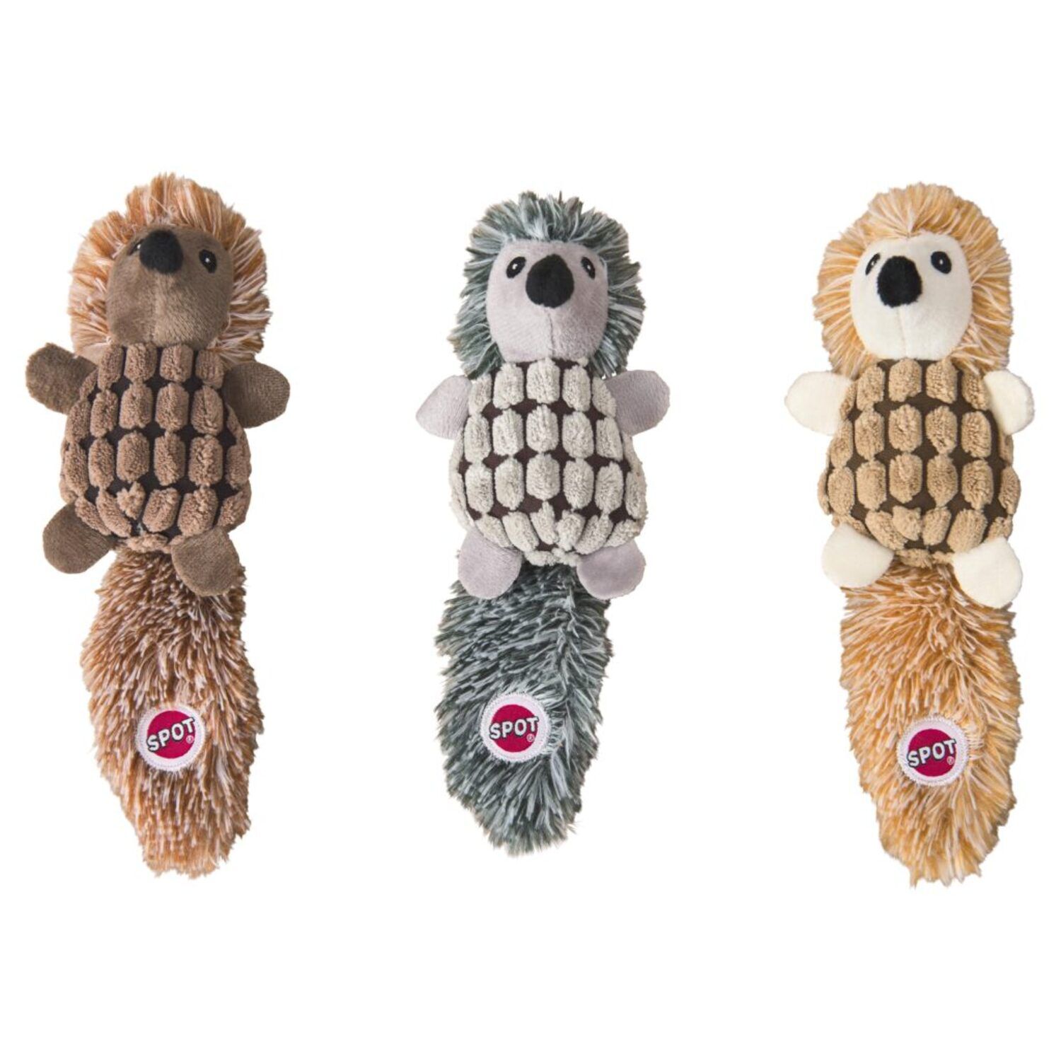 Ethical Products Spot Lil  Hedgehog Plush Dog Toy, 7", Assorted