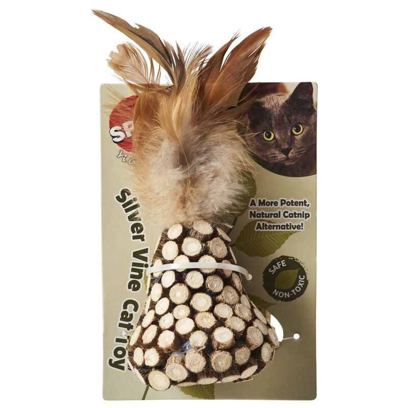 Silvervine Chunky Cat Toy image number 1