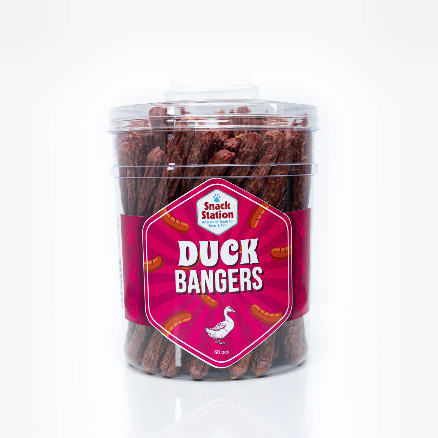 This & That&nbsp;Canine Co Duck Bangers Sausages Limited Ingredient Dog Treats, 7", 1 Each