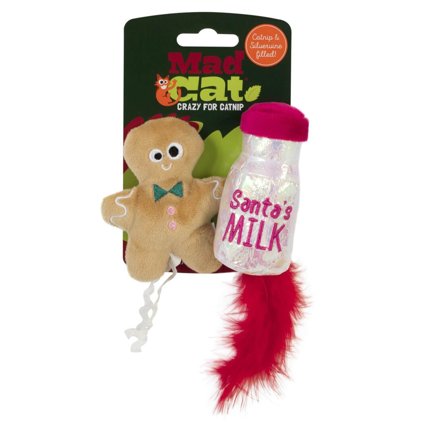 Catnip Filled Holiday Cat Toys 2pk Pet Supermarket