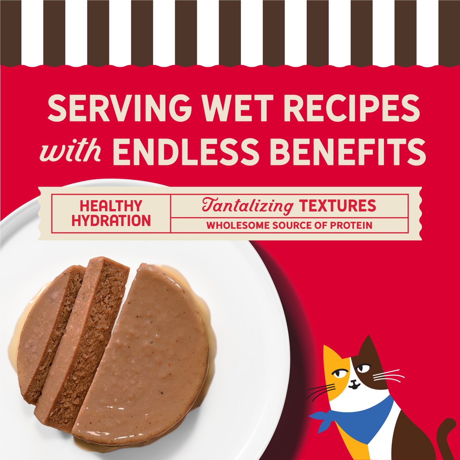 Merrick Purrfect Bistro Grain-Free Premium Pate Adult Wet Cat Food, Beef Recipe, 3-Oz Can