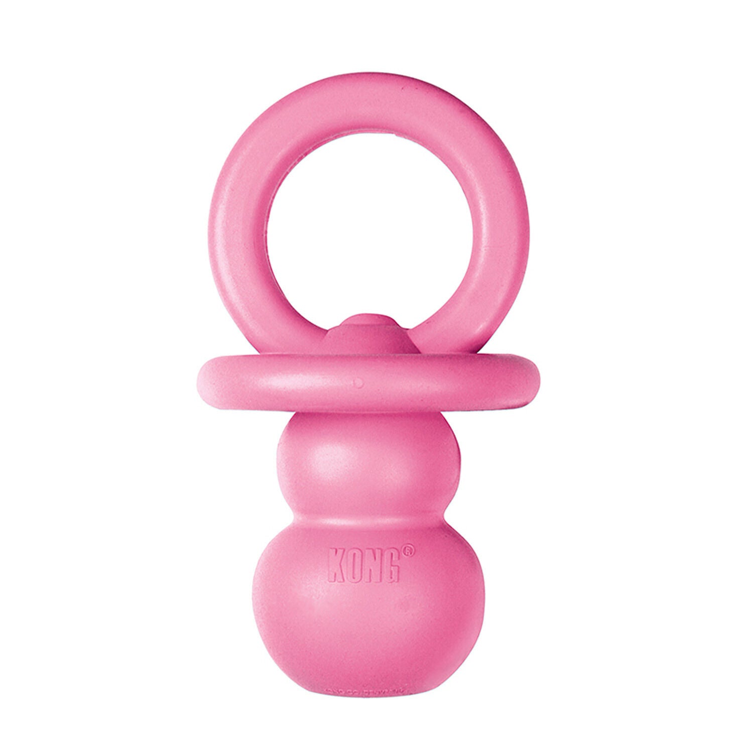Kong Puppy Binkie Soft Rubber Dog Chew Toy, Medium, Assorted Colors