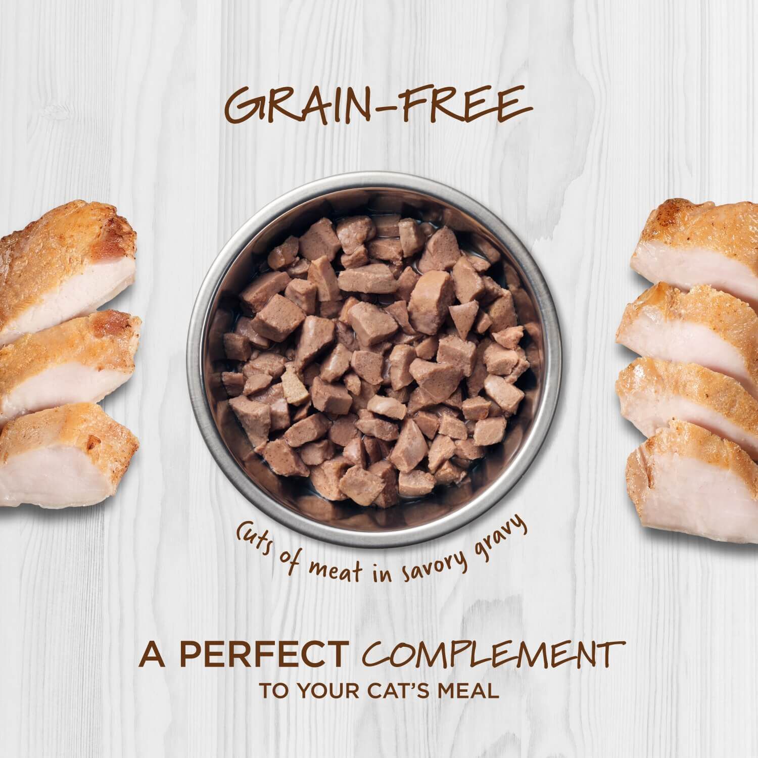 Instinct Healthy Cravings Grain-Free Rabbit Recipe Wet Cat Food Topper