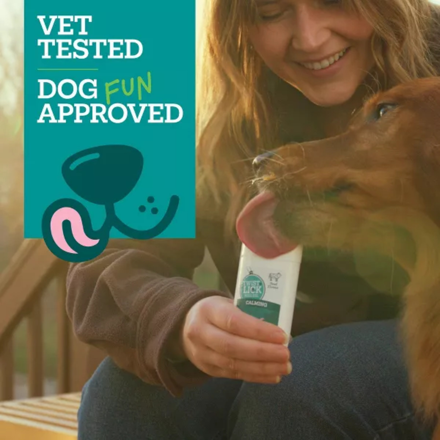 Vetality Twist & Lick Calming Well Gel Lickable Dog Supplement, 2.3-Oz