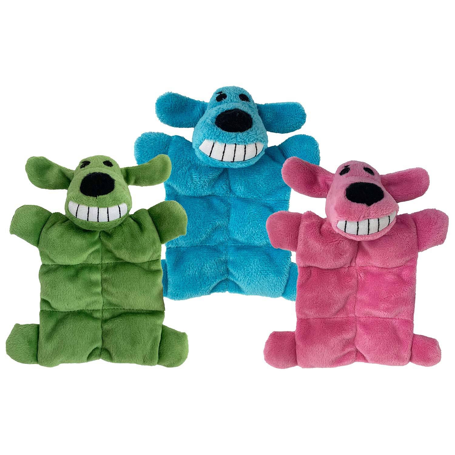 Multipet Mini Loofa Squeaker Mat Dog Toy