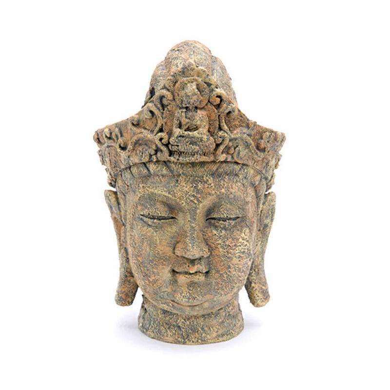 Buddha Head Aquarium Ornament image number 1
