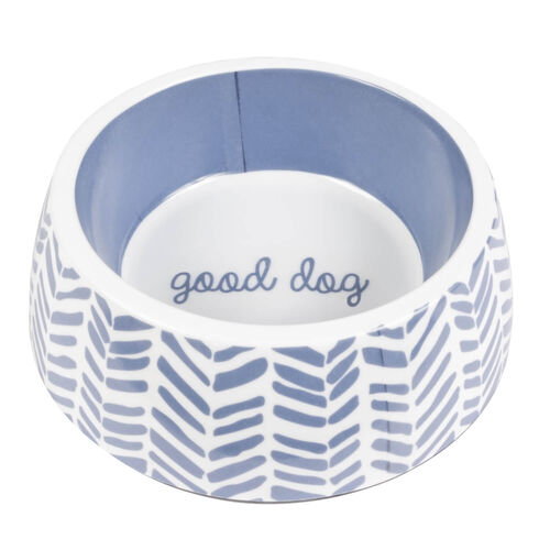 Good Dog Plastic Dog Bowl