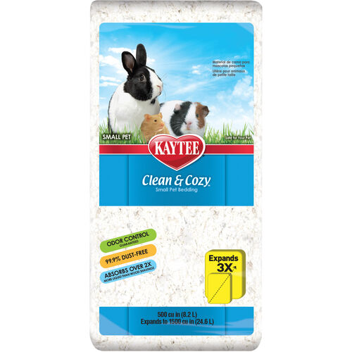 Clean & Cozy White Small Animal Bedding