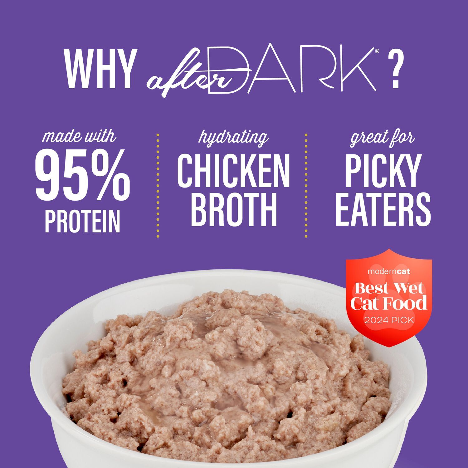 Tiki Cat After Dark Pate Wet Cat Food, Chicken & Quail Recipe, 3-Oz Can