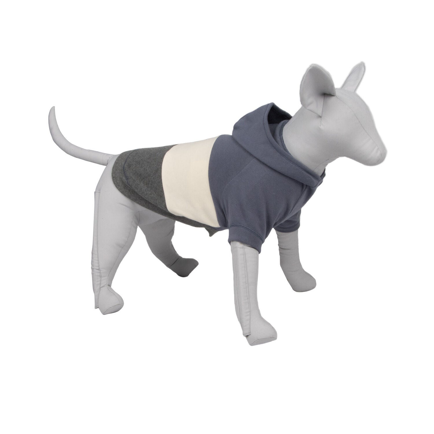 Simply Dog Fall Color Block Dog Hoodie, Extra Large
