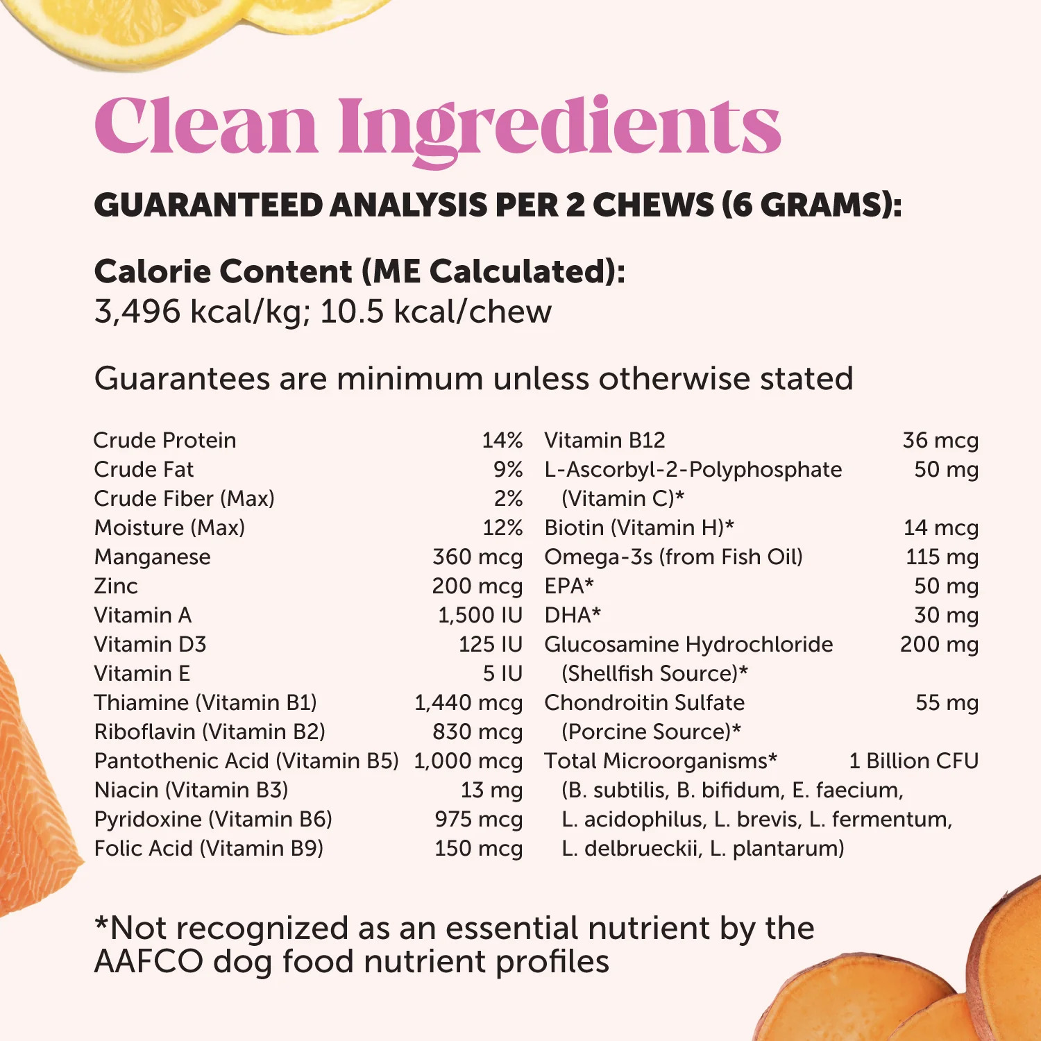 Pet Honesty Multivitamin 10-In-1 Dog Supplement Chews, Chicken Flavor, 90-Count