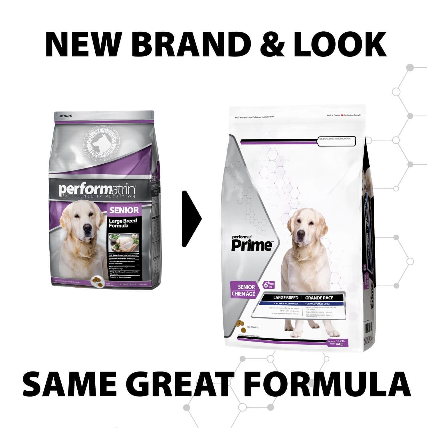 Performatrin Prime Senior Large Breed Formula Dry Dog Food