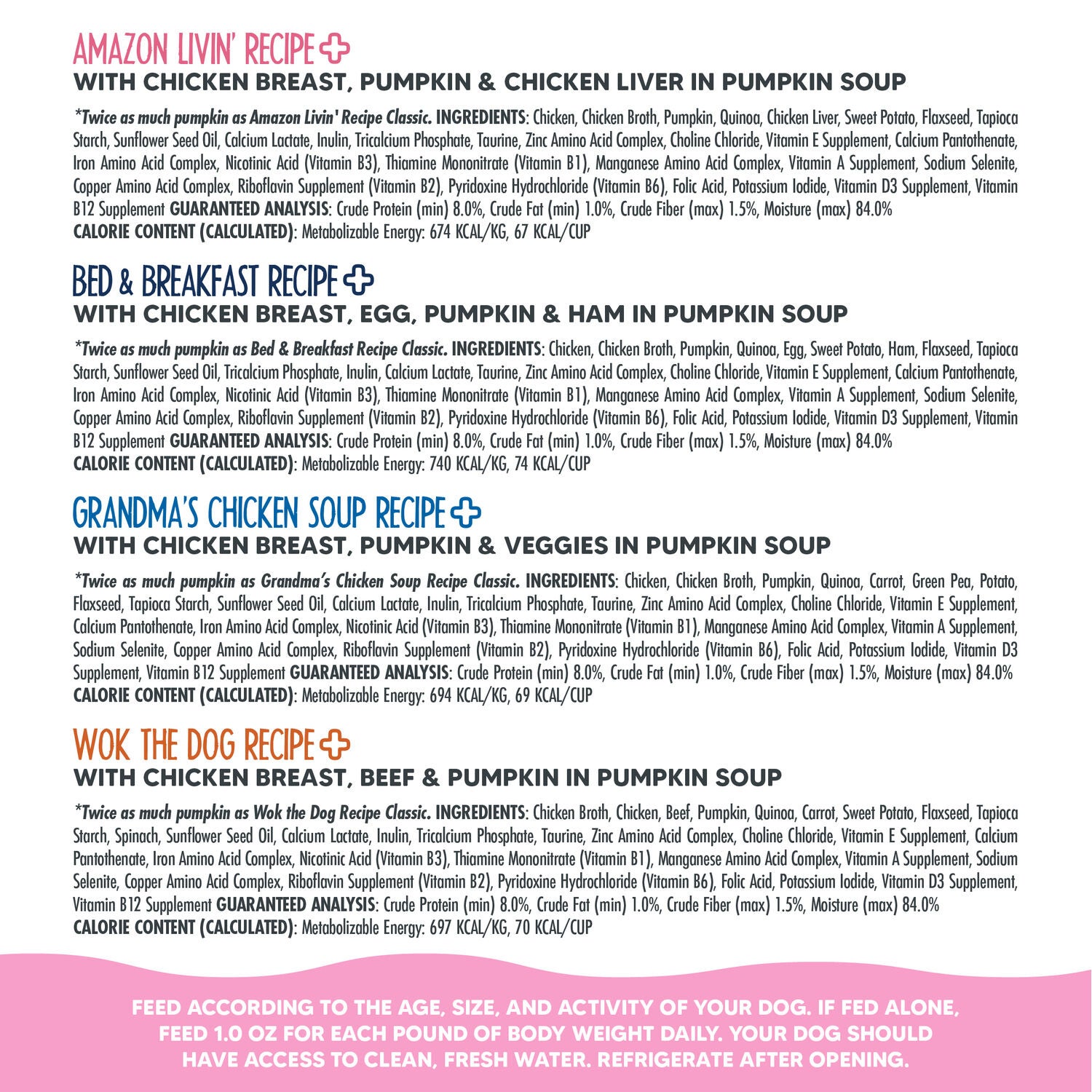 Weruva Meals 'N More Belly Belly Nice! Wet Dog Food, Digestive Support Variety Pack, 3.5-Oz Pack Of 10