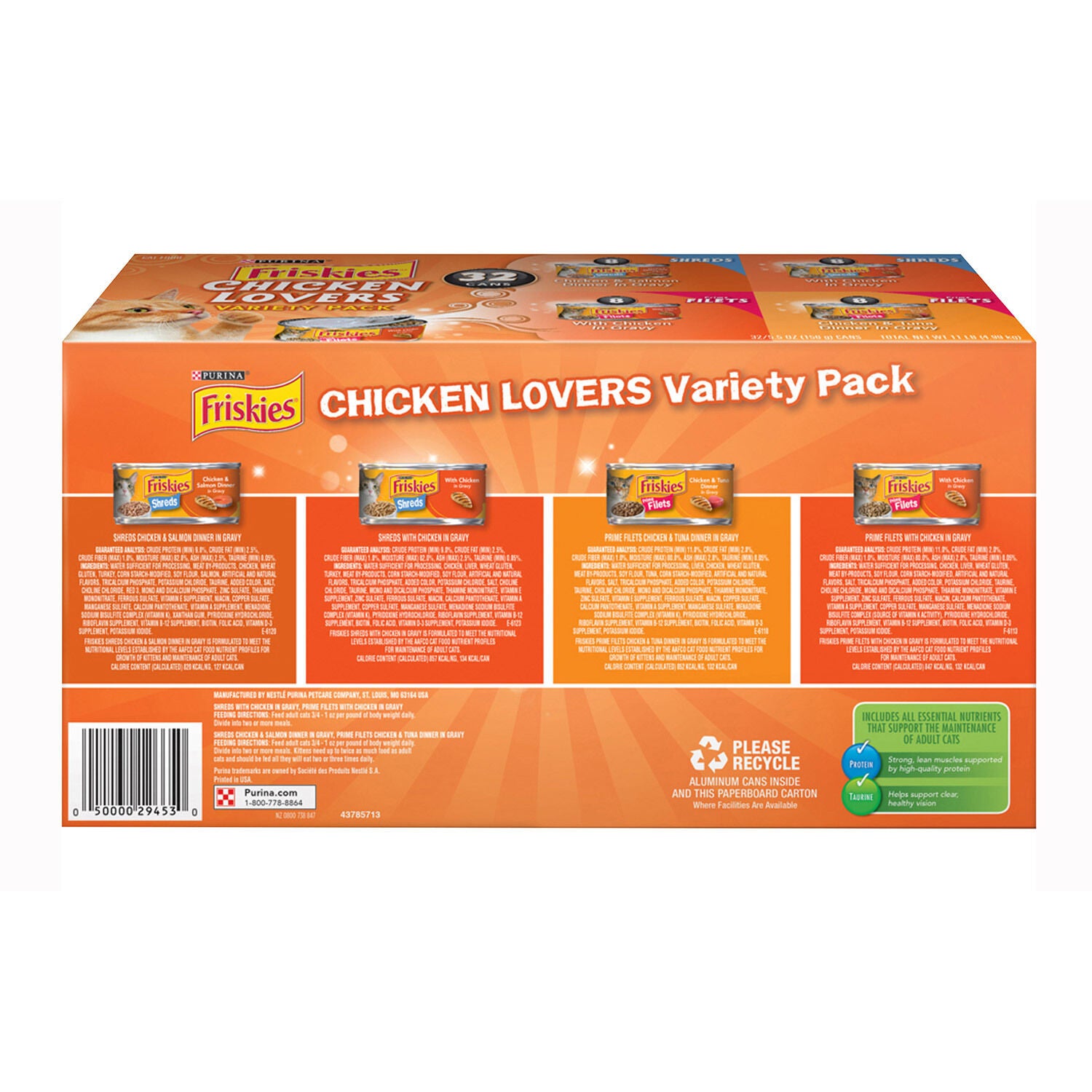 Chicken Lovers Variety Pack 5.5oz 32Pack Pet Supermarket