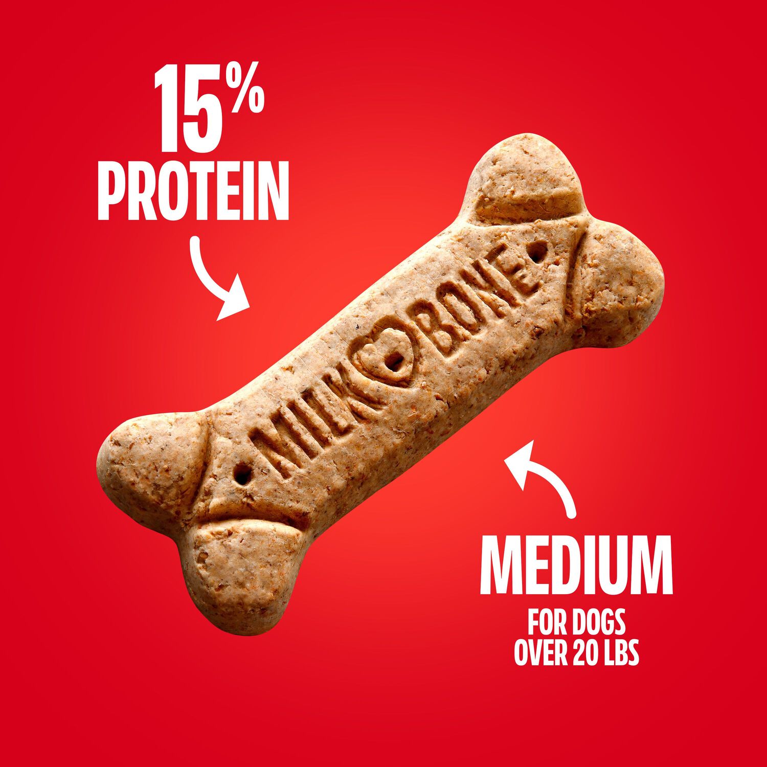 Milk-Bone Original Biscuits Crunchy Medium Dog Treats, 10-Lb Box