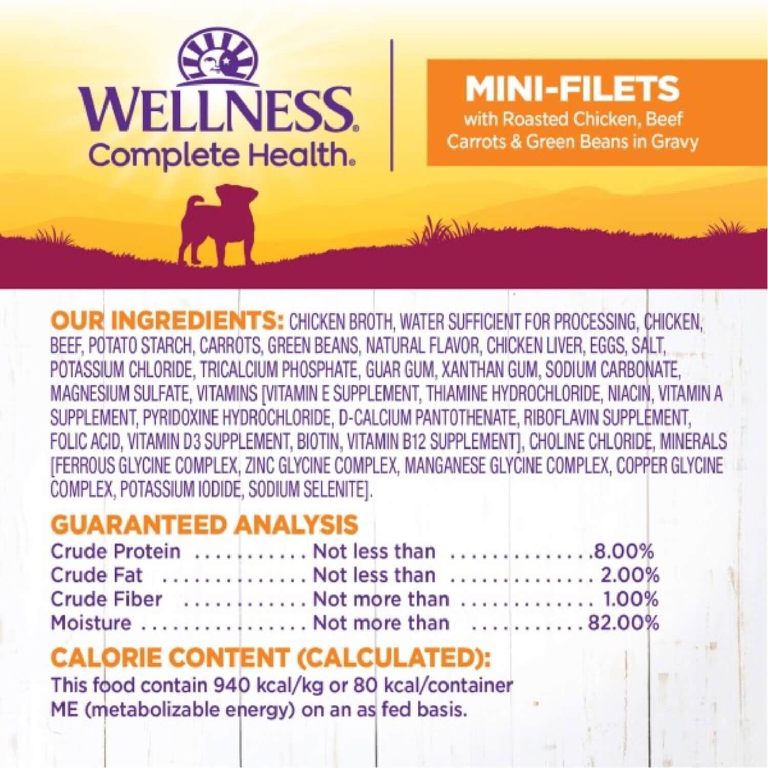 Wellness Petite Entrees Mini Filets Small Breed Wet Dog Food