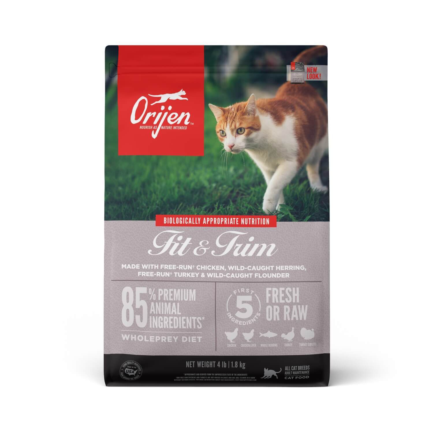 Orijen&reg; Fit & Trim Grain Free Healthy Weight Dry Cat Food