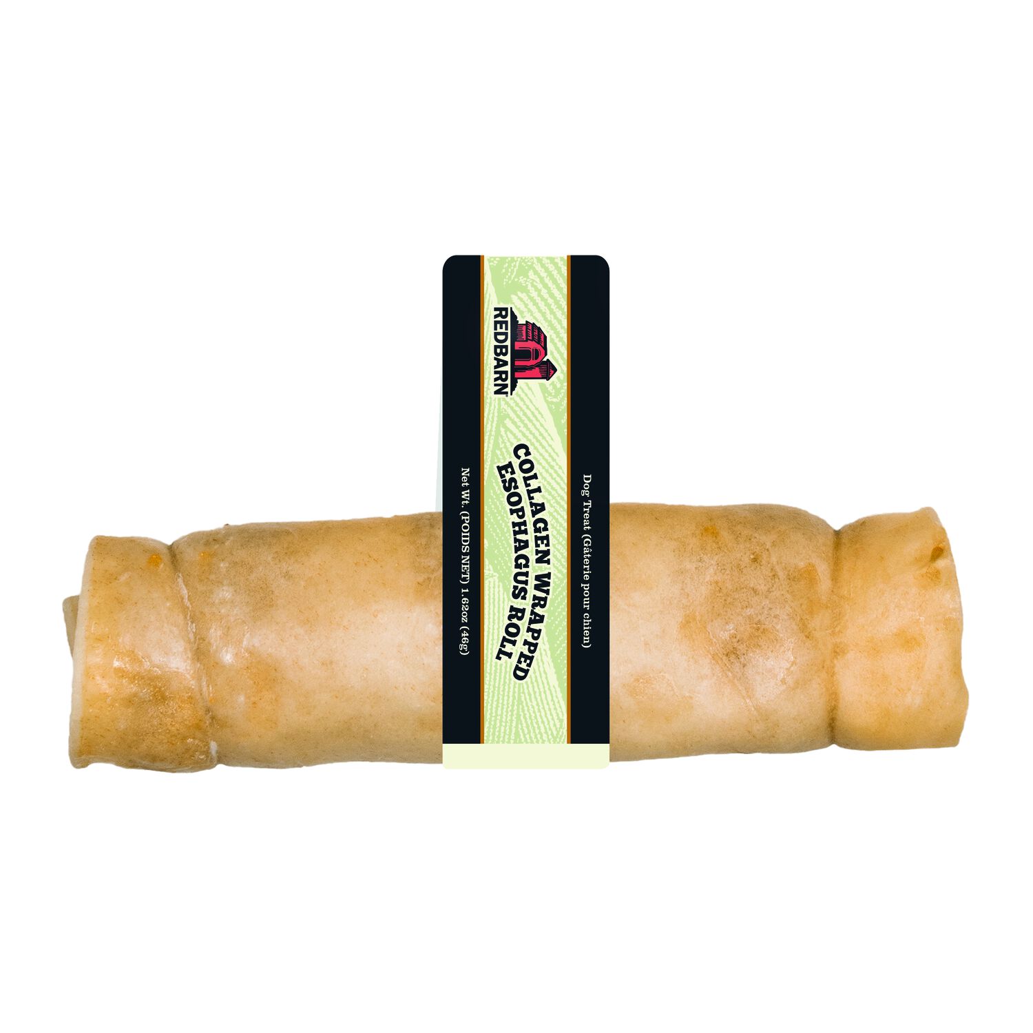 Redbarn Collagen Wrapped Esophagus Roll Dog Treat, Medium, 1 Each