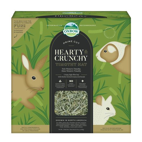 Prime Cut Hearty & Crunchy Timothy Hay For Small Animals