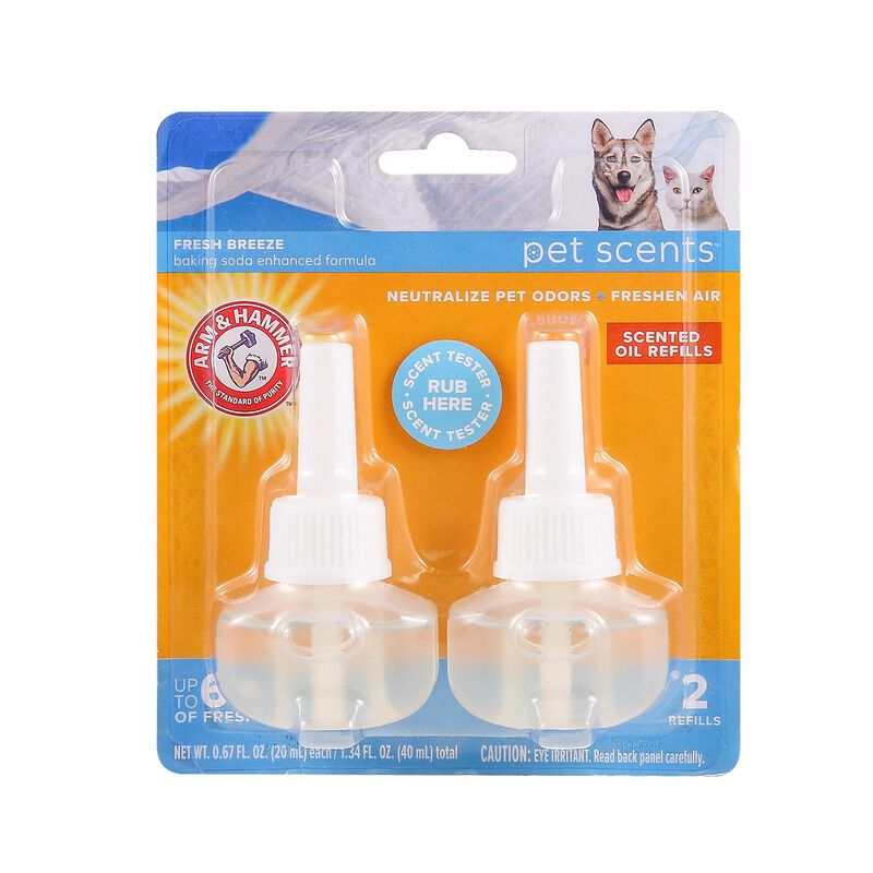 Pet Scents 2 Pack Plug In Refills  Fresh Breeze image number 1