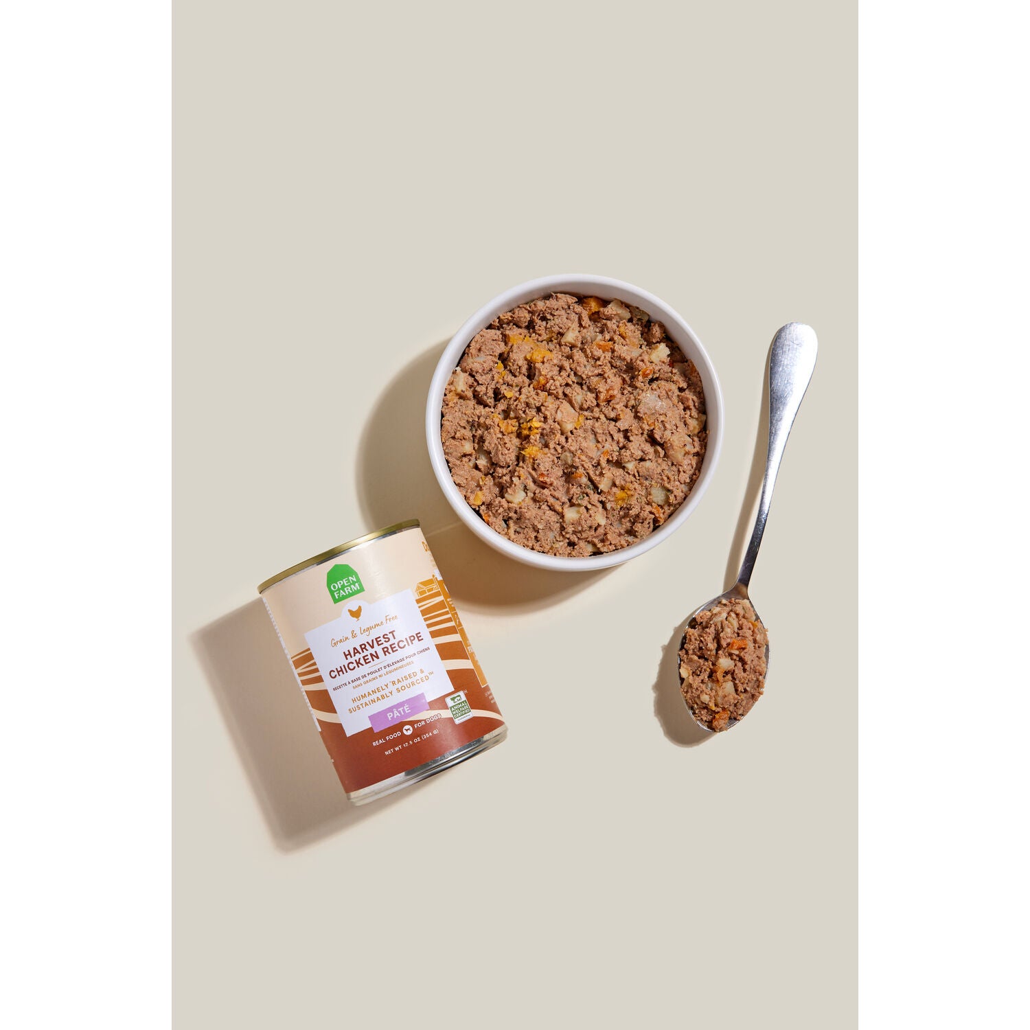 Open Farm Harvest Chicken P&acirc;t&eacute; Wet Dog Food, 12.5Oz - Pack Of 12